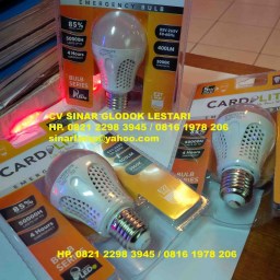 Lampu Emergency LED Bulb 7W E27 CARDI LITE